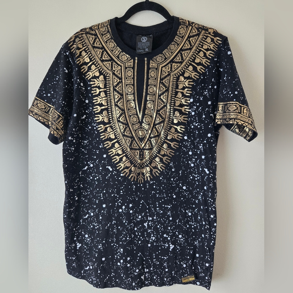 Switch Remarkable, black & white, splatter, galaxy, gold metallic, XL
